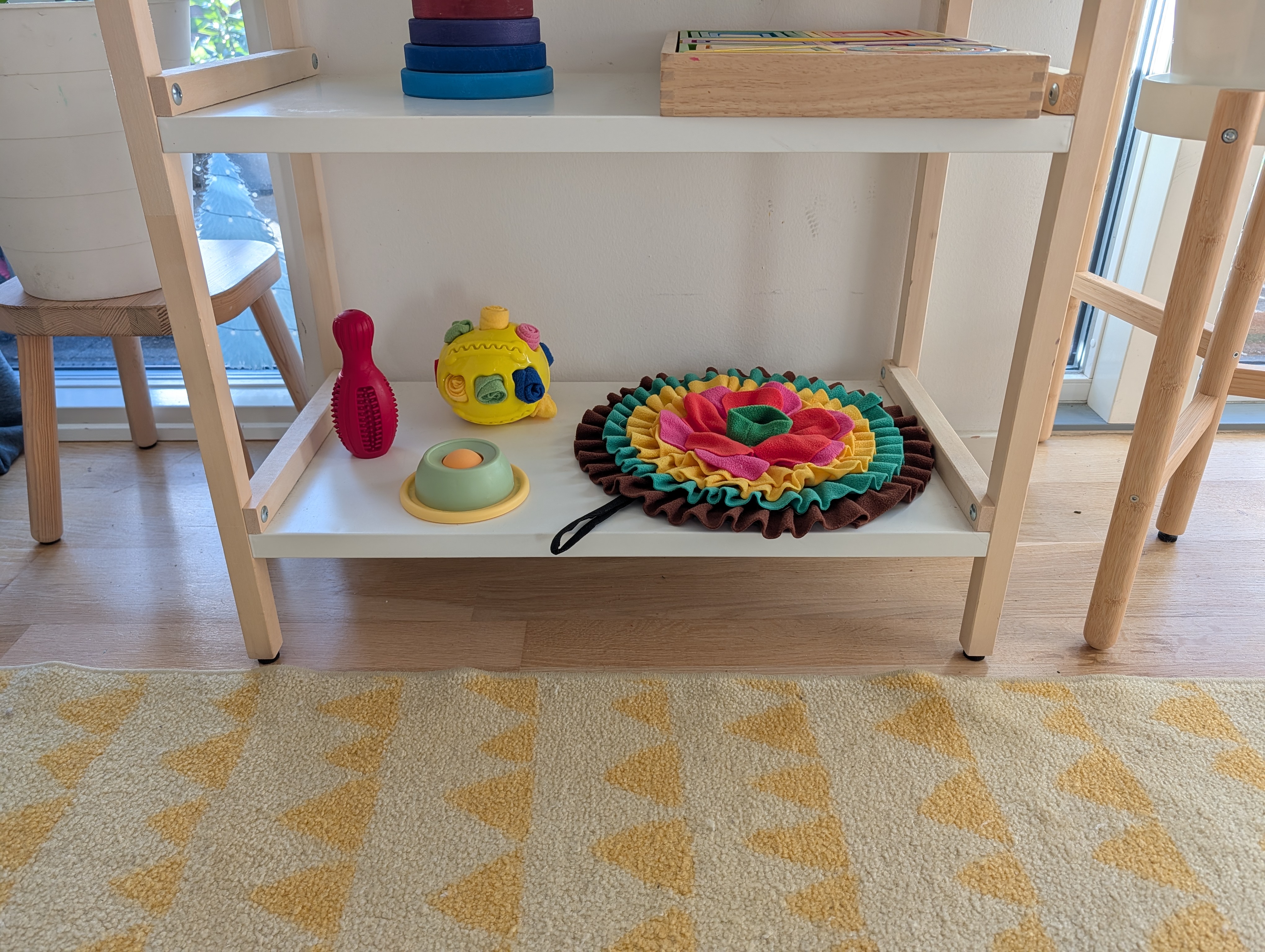 Toys in the living room
